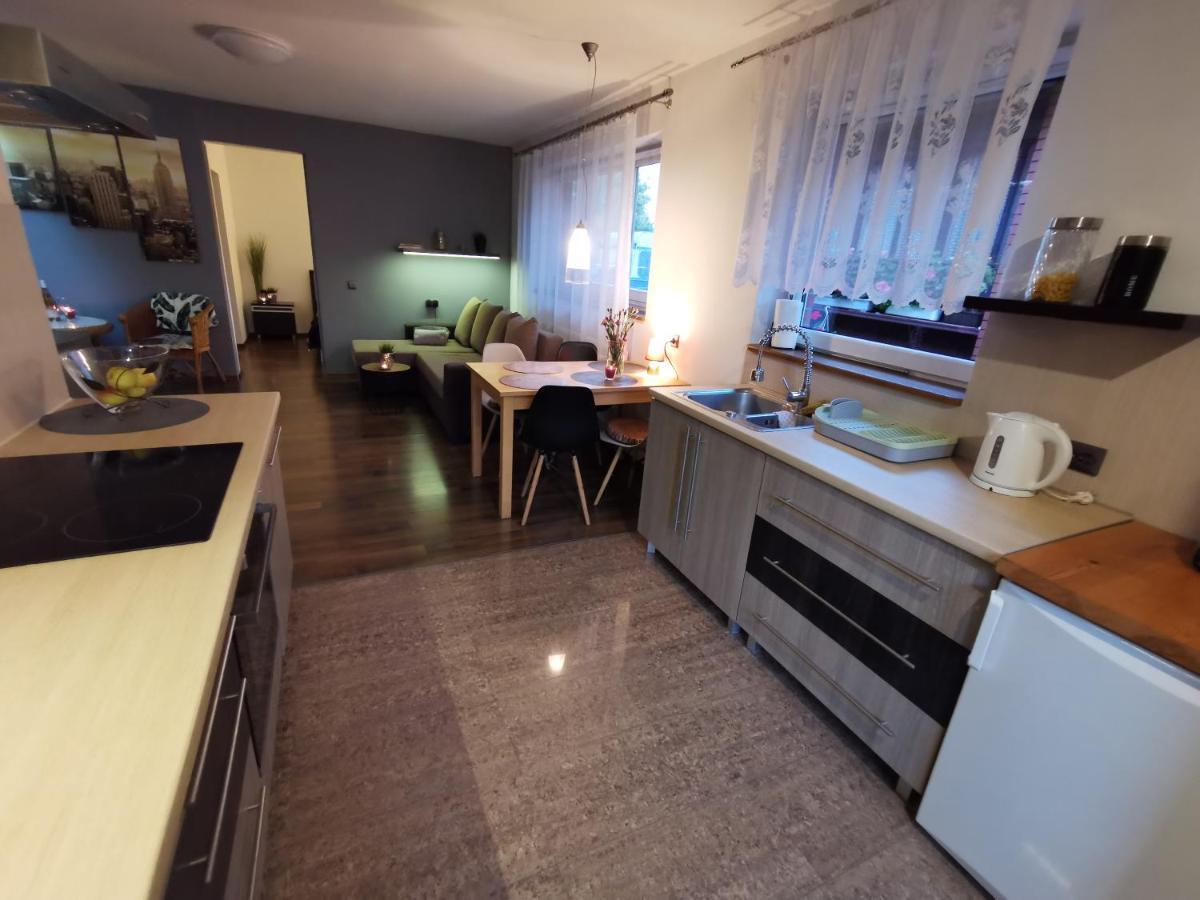 Domek z kominkiem apartament Łagów lubuski Apartamento Exterior foto