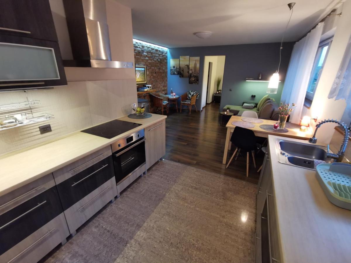 Domek z kominkiem apartament Łagów lubuski Apartamento Exterior foto